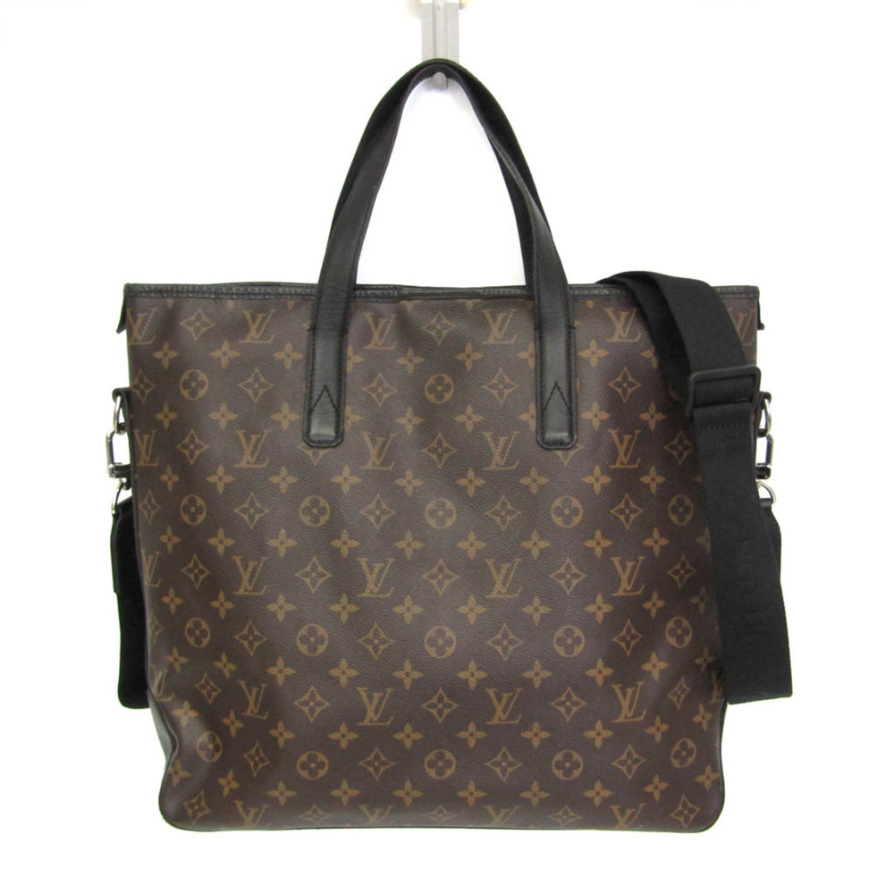 Louis Vuitton Monogram Macassar Davis M56708 Men's Shoulder Bag,Tote Bag Mono...